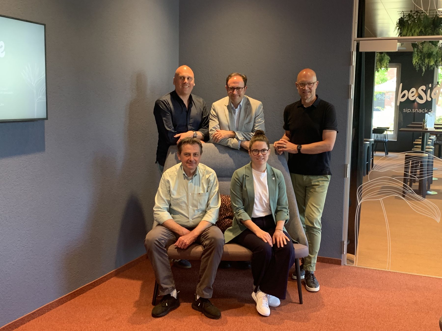 Gruppenfoto des Vorstands von Digital Hotels Ostschweiz